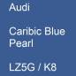 Preview: Audi, Caribic Blue Pearl, LZ5G / K8.